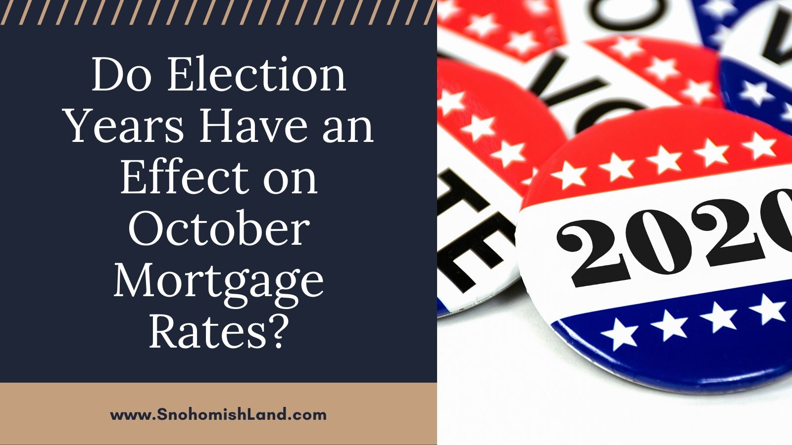 Do Election Years Have an Effect on October Mortgage Rates?