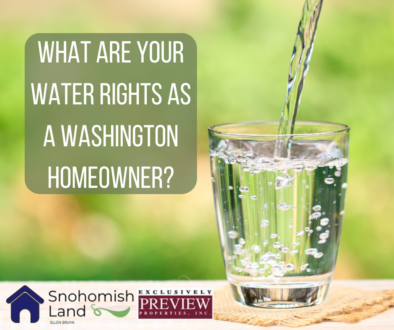 What Are Your Water Rights As A Washington Homeowner?